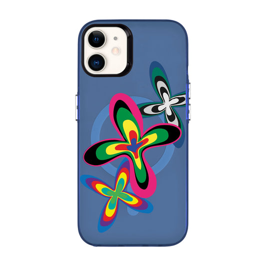 COLOR FLOWER-iPhone 11 Hold Kılıf MagSafe Özellikli