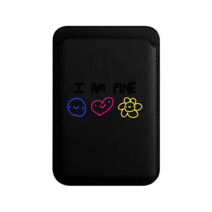 I AM FINE-Leather Kartlık