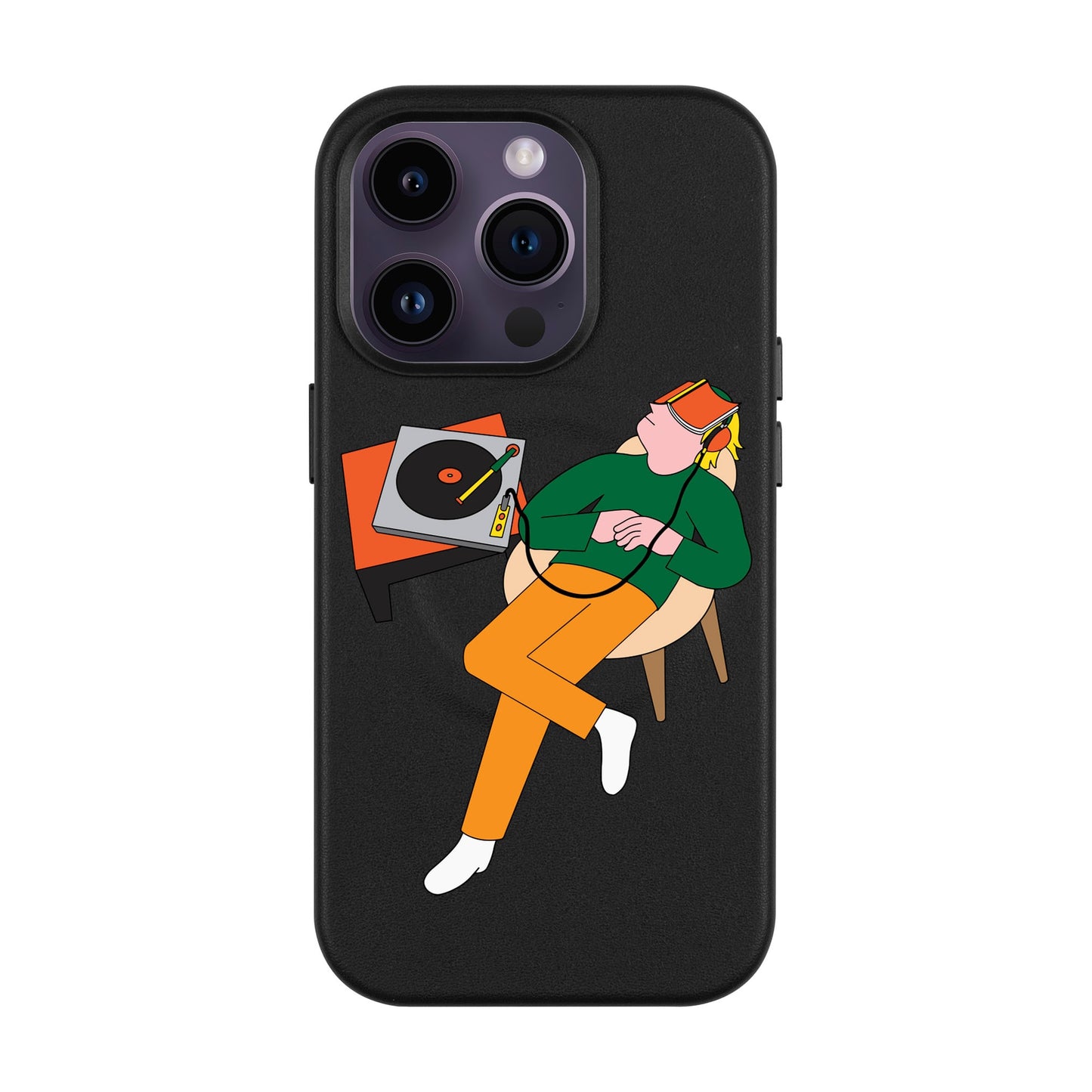 LAZY SUNDAY AFTERNOON-Leather Kılıf MagSafe Özellikli - iPhone 14 Pro