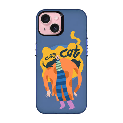 CRAZY CAT-iPhone 15 Hold Kılıf MagSafe Özellikli