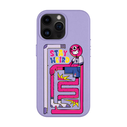 OG TOOTHY-iPhone 14 Pro Max Leather Kılıf MagSafe Özellikli