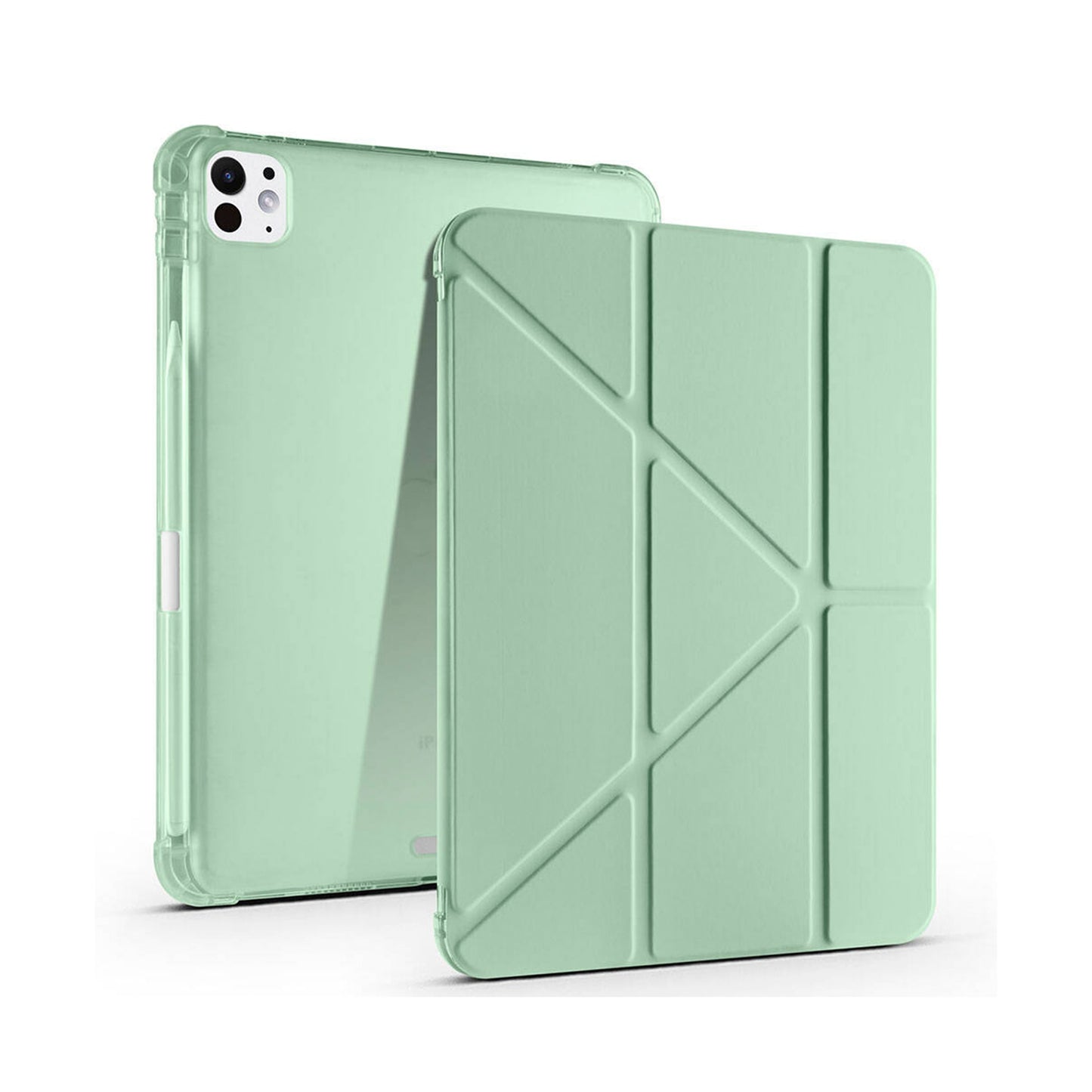 Apple iPad Pro 11 inç 2024-Trigon Folding Kalemlikli Standlı Kılıf