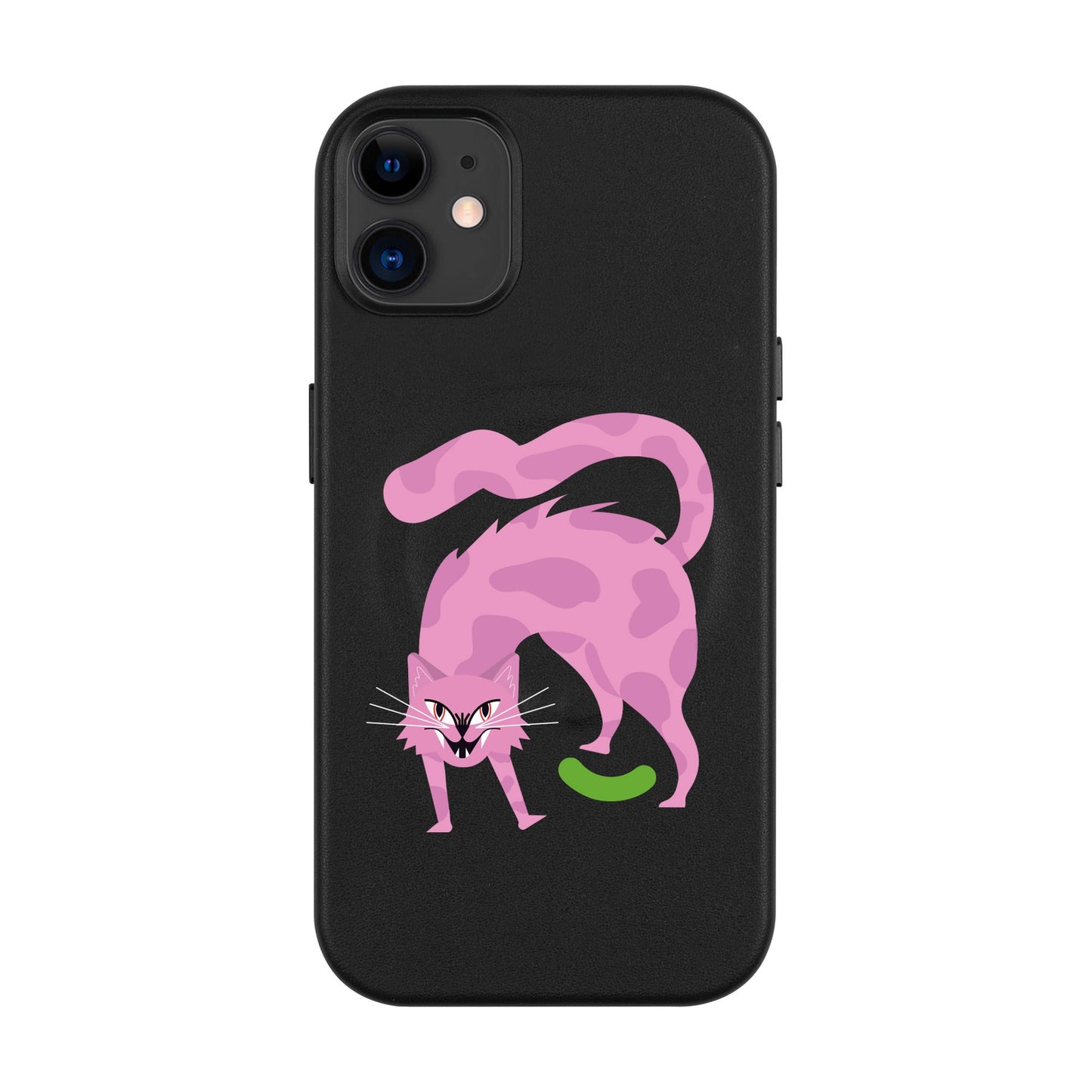 GRUMBLEPAWS-Leather Kılıf MagSafe Özellikli - iPhone 11