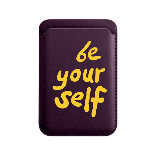 BE YOUR SELF-Leather Kartlık