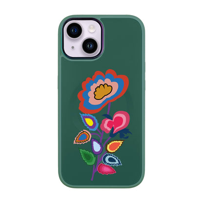 KNITTED FLOWER-iPhone 12 Vigor Kılıf MagSafe Özellikli