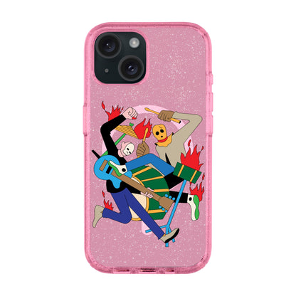 MONSTER MASH-iPhone 15 Shiny Kılıf MagSafe Özellikli