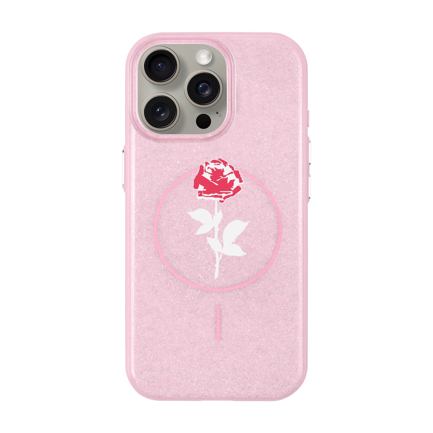 NATUREL ROSE-iPhone 15 Pro Max Radiant Kılıf MagSafe Özellikli