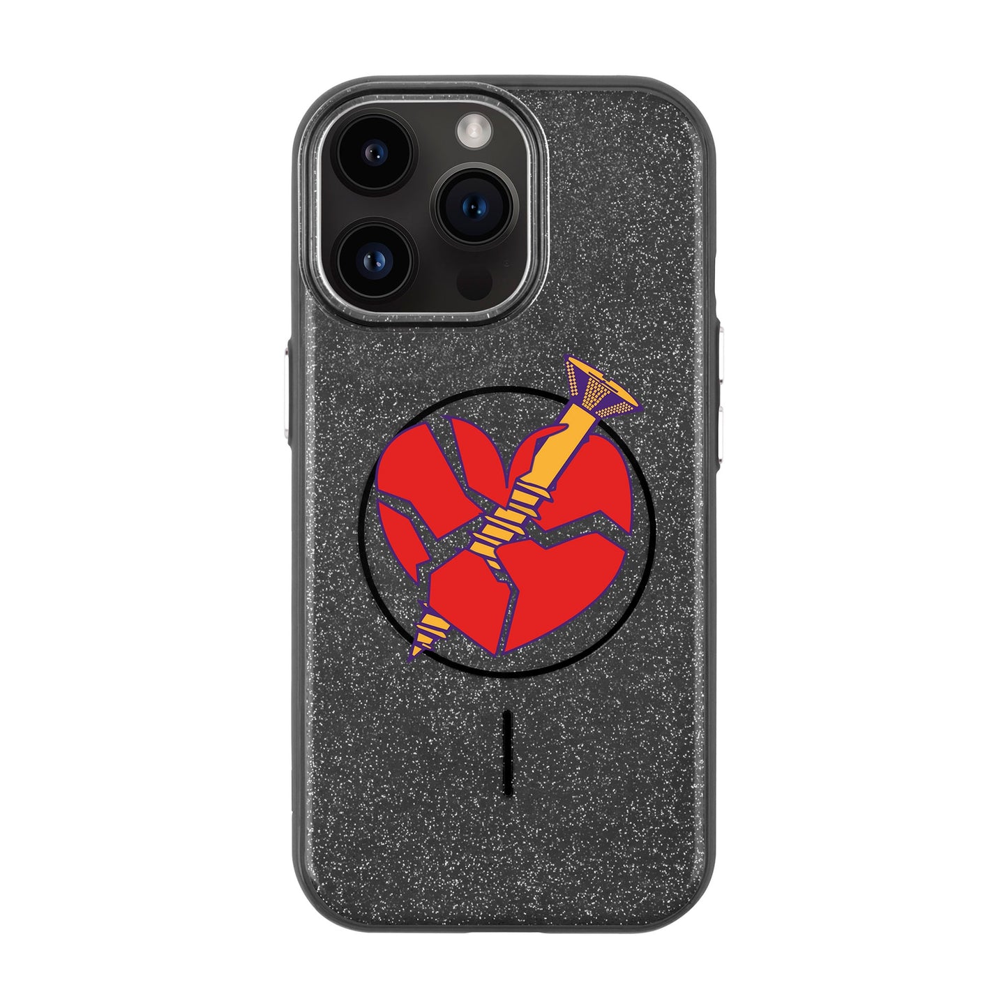BROKEN HEART-iPhone 14 Pro Max Radiant Kılıf MagSafe Özellikli