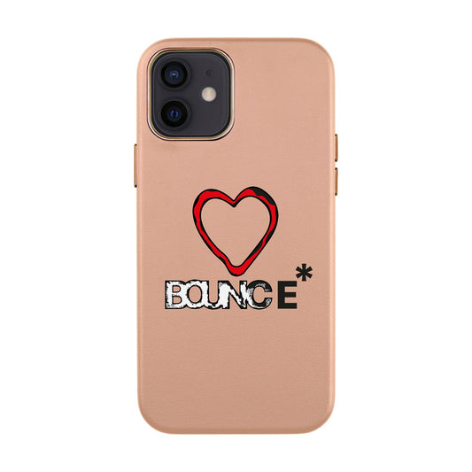 BOUNCE-iPhone 12 Mini Leather Kılıf
