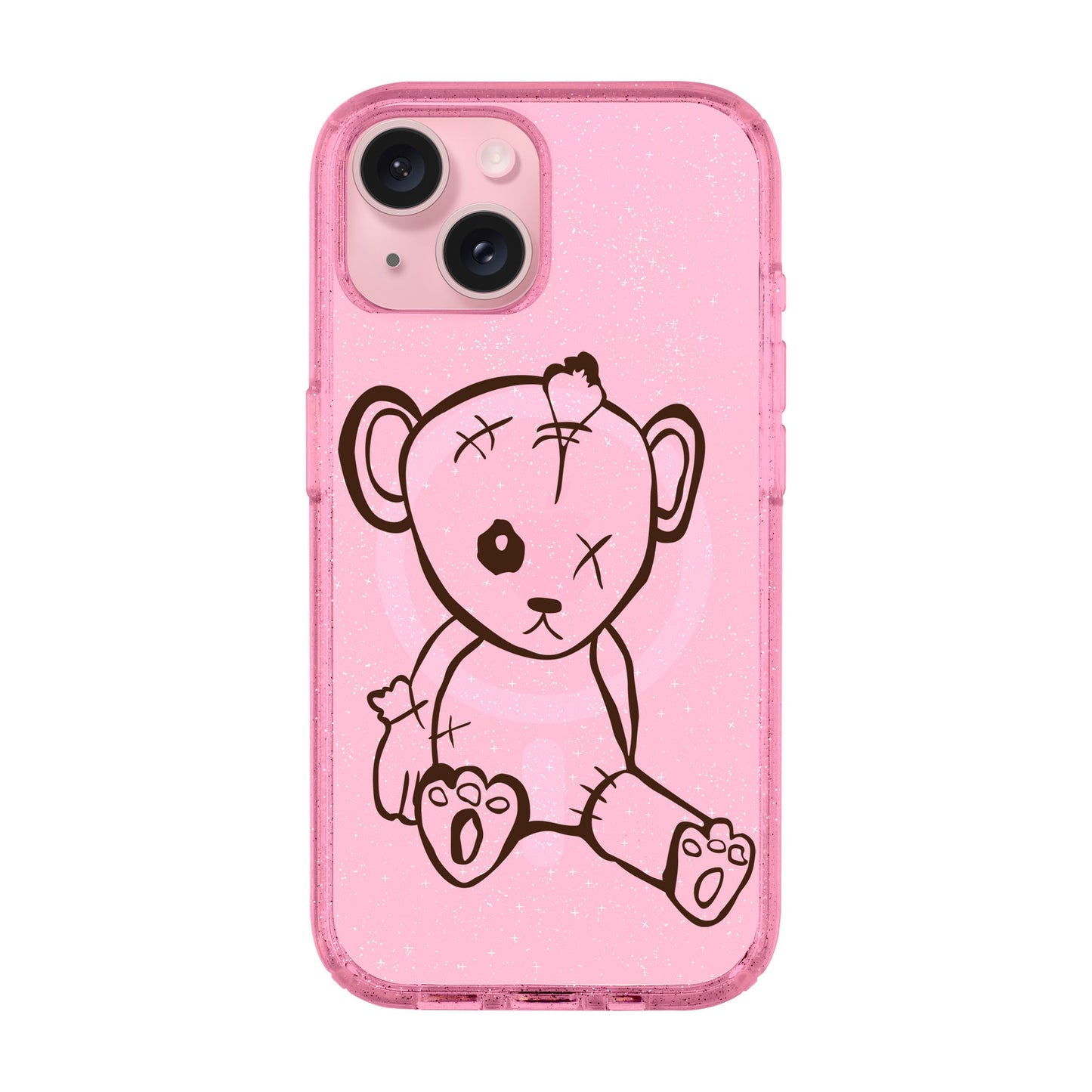 BABY BEAR-iPhone 15 Plus Shiny Kılıf MagSafe Özellikli