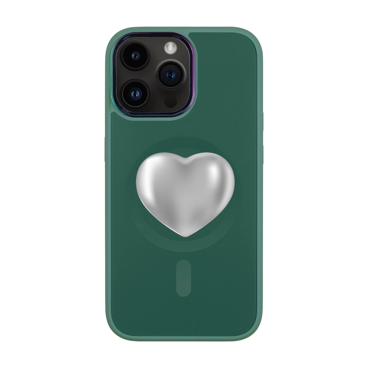 SILVER HEART-iPhone 13 Pro Max Vigor Kılıf MagSafe Özellikli