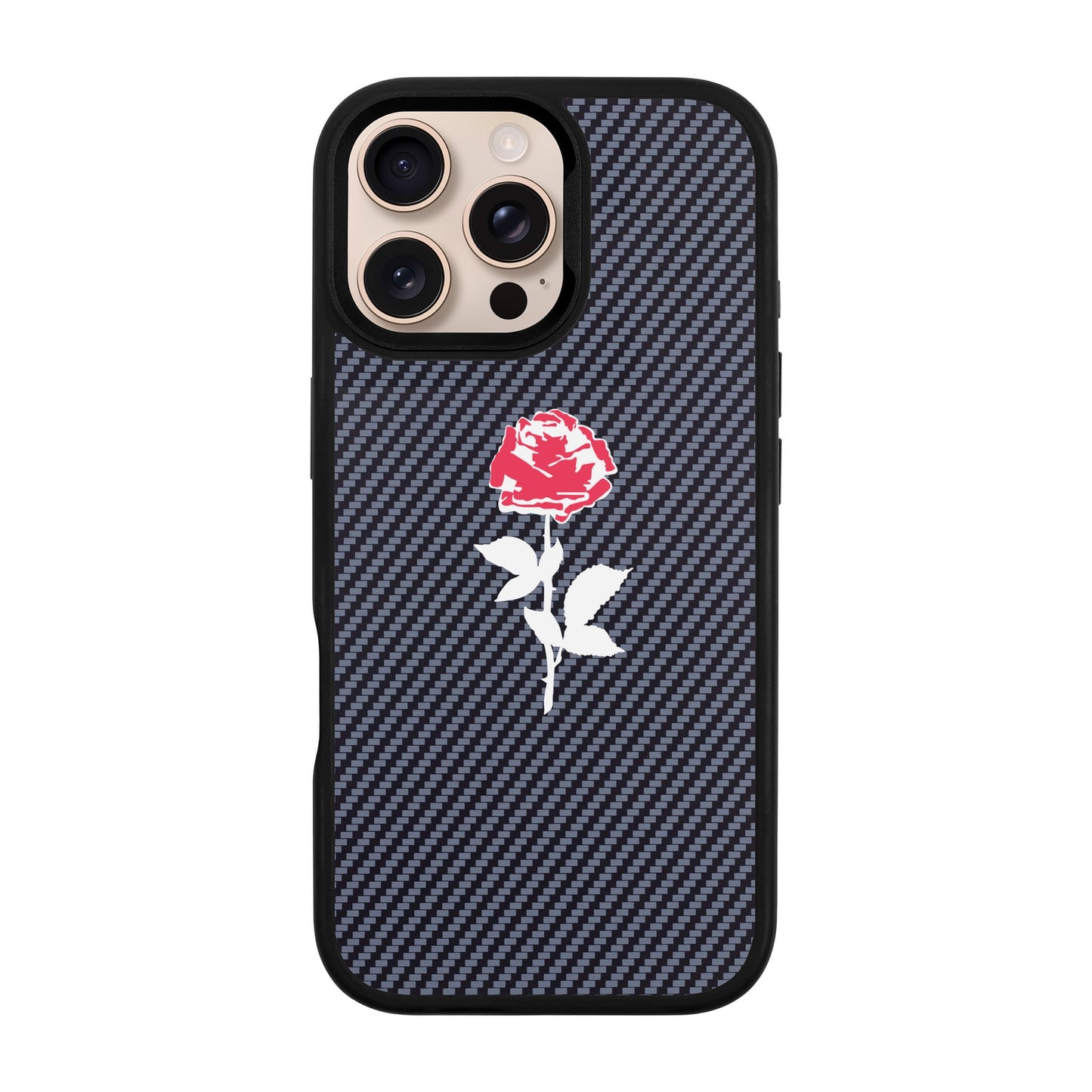 NATUREL ROSE-iPhone 16 Pro Max Plaid Kılıf MagSafe Özellikli