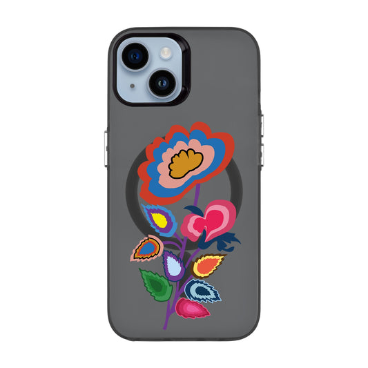 KNITTED FLOWER-iPhone 14 Hold Kılıf MagSafe Özellikli
