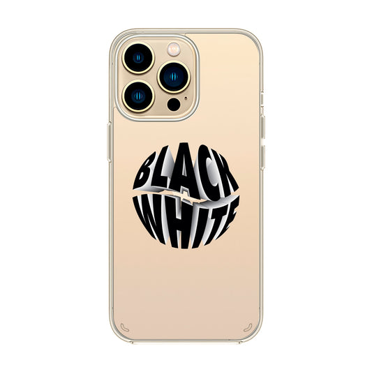 BLACK WHITE-iPhone X / Xs Solid Kılıf