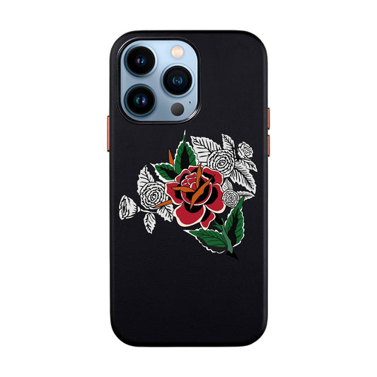DRY ROSE-iPhone 13 Pro Leather Kılıf