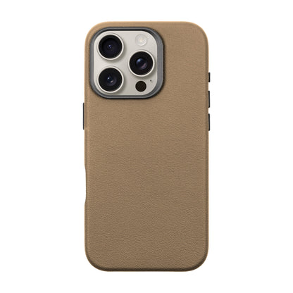 NEW-iPhone 16 Pro Leather Premium Kılıf MagSafe Özellikli