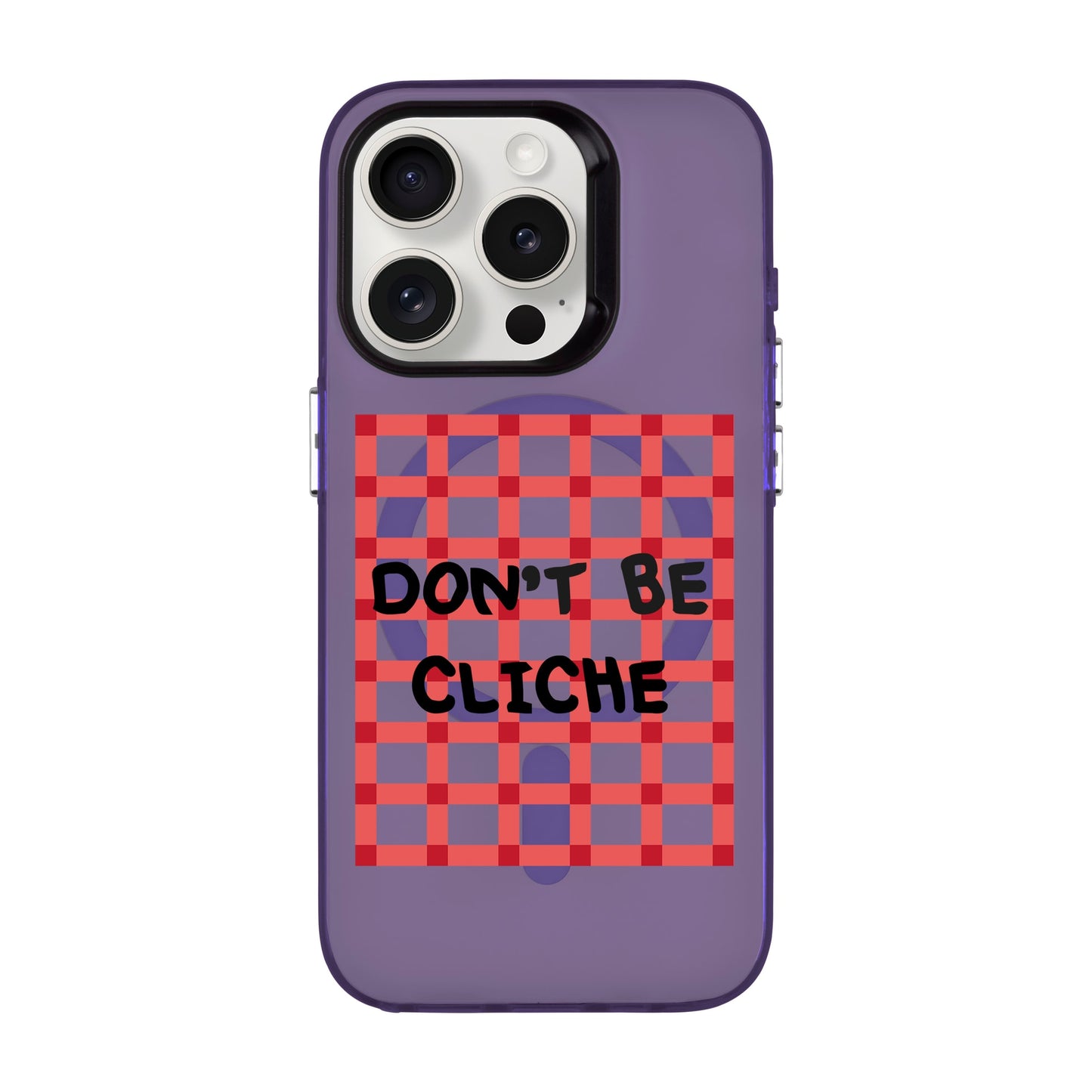 DON'T BE CLICHE-iPhone 13 Pro Hold Kılıf MagSafe Özellikli
