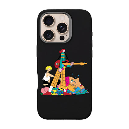 HER BAND-iPhone 16 Pro Leather Premium Kılıf MagSafe Özellikli