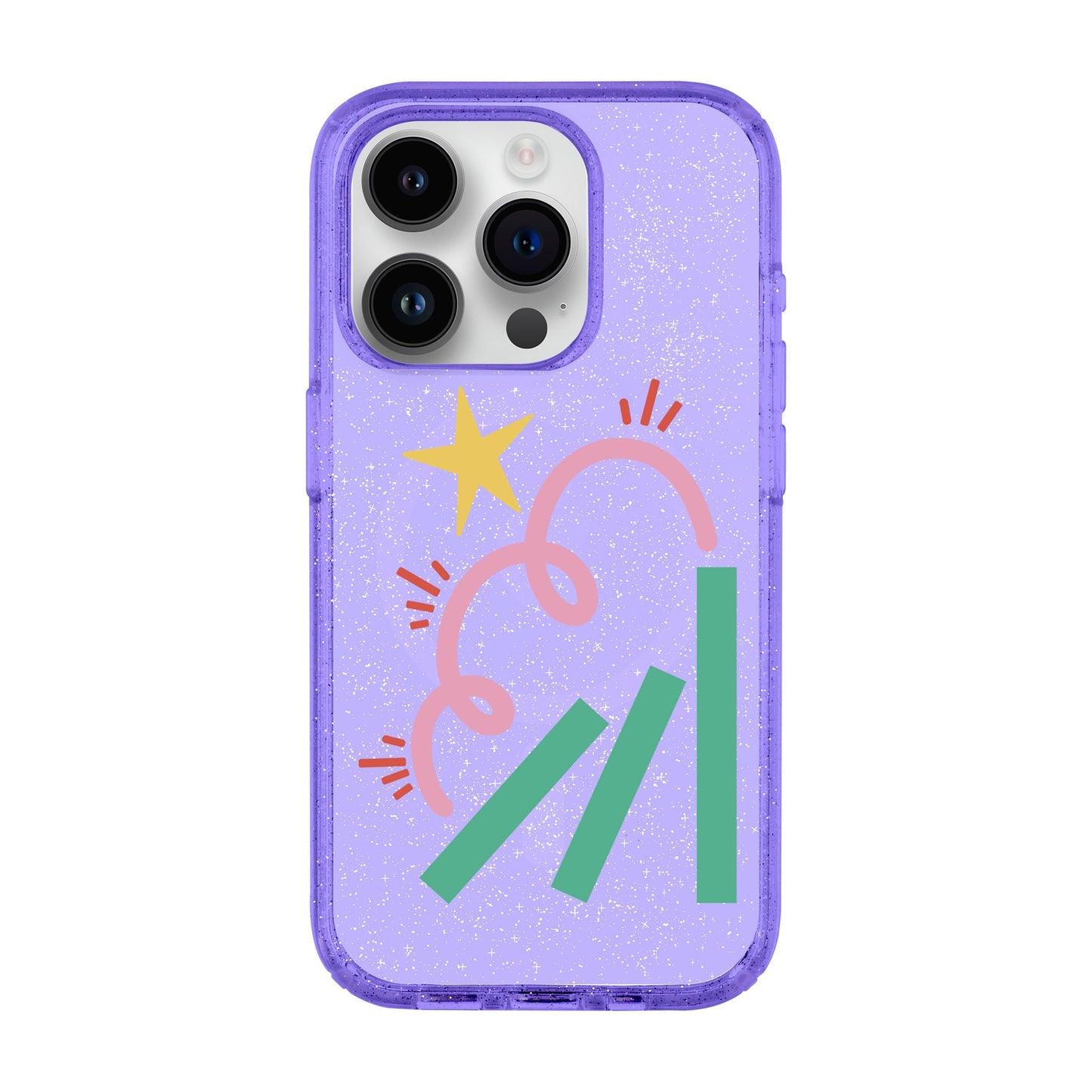 DOMINO-iPhone 14 Pro Shiny Kılıf MagSafe Özellikli
