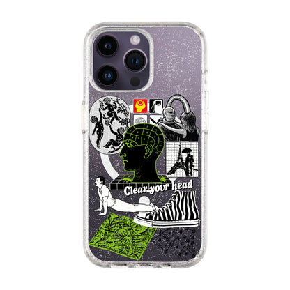 CLEAR YOUR HEAD-iPhone 14 Pro Max Shiny Kılıf MagSafe Özellikli