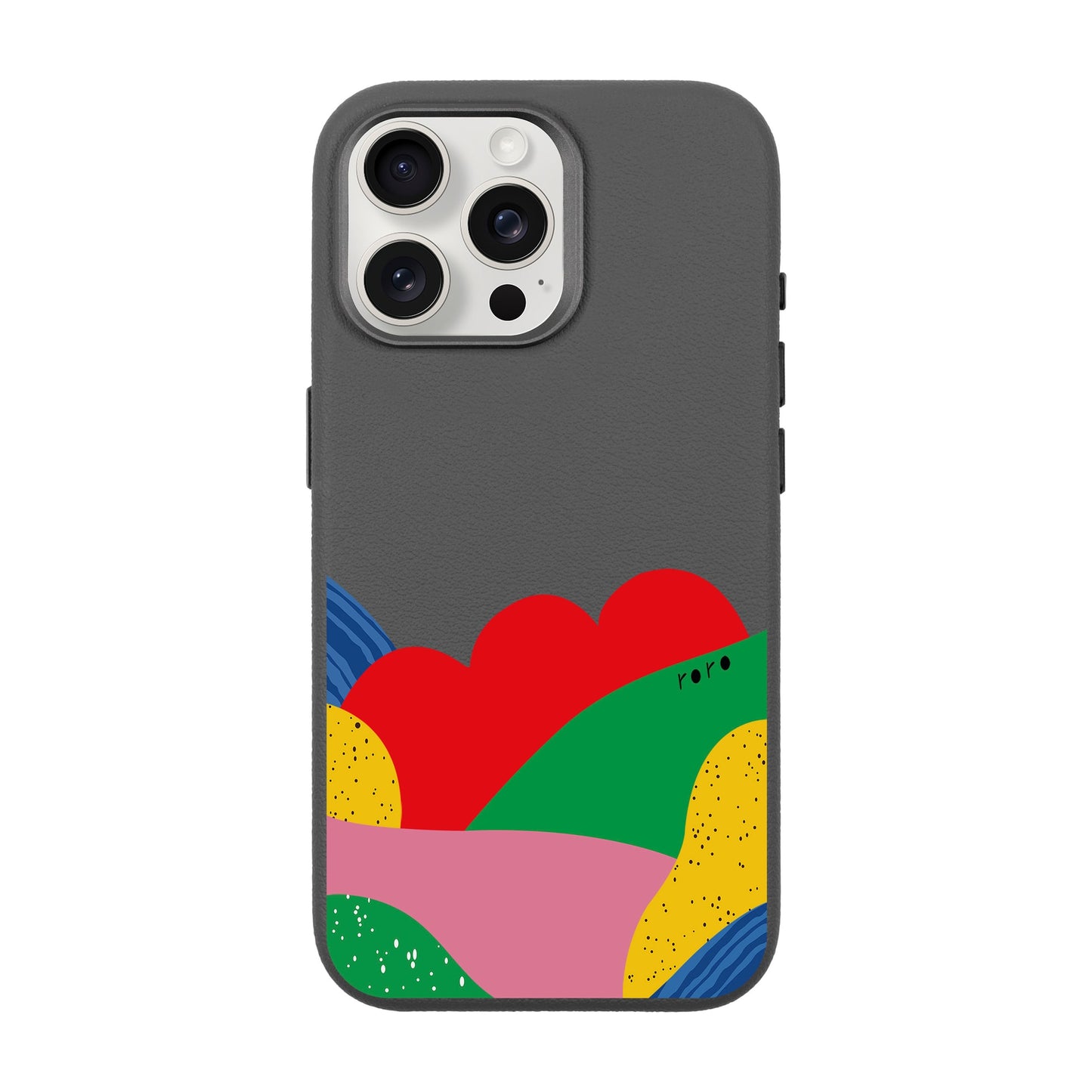 FLAG-iPhone 15 Pro Max Leather Premium Kılıf MagSafe Özellikli