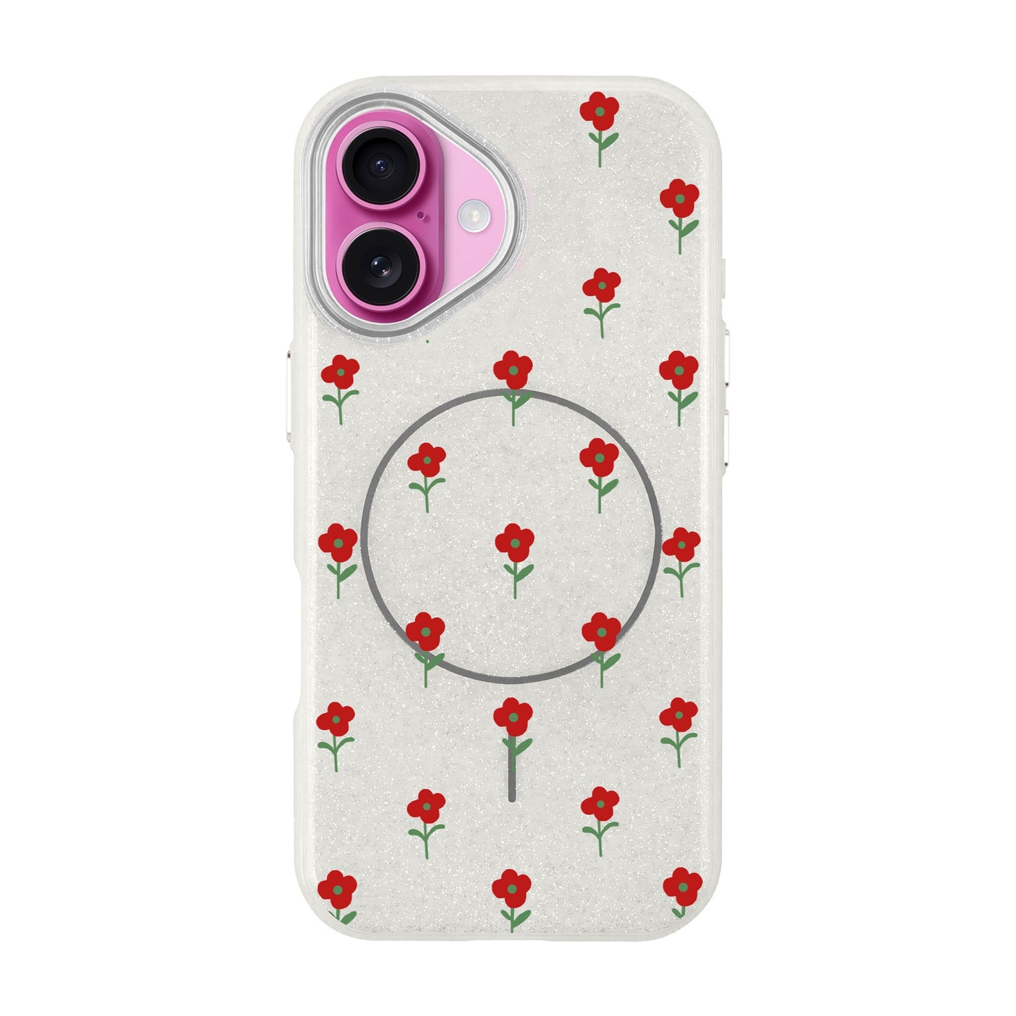 FLOWER POWER-iPhone 16 Plus Radiant Kılıf MagSafe Özellikli