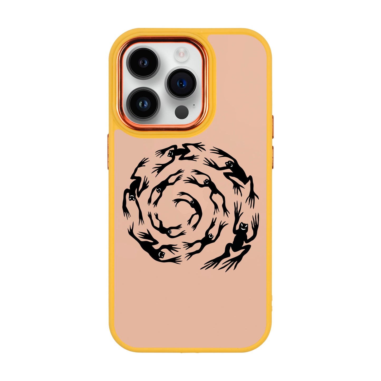 SWIRLING FROGS-iPhone 14 Pro Proof Kılıf
