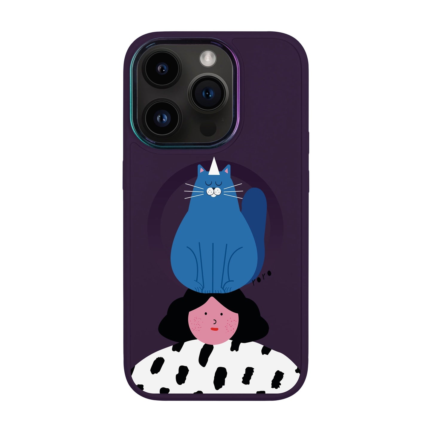 NAUGHTY CAT-iPhone 13 Pro Vigor Kılıf MagSafe Özellikli