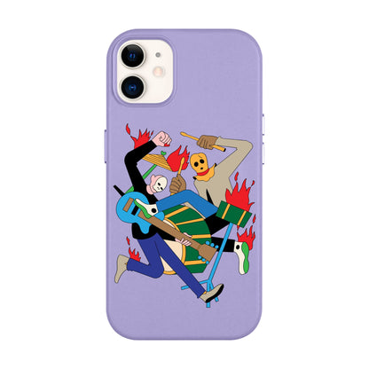 MONSTER MASH-Leather Kılıf MagSafe Özellikli - iPhone 11