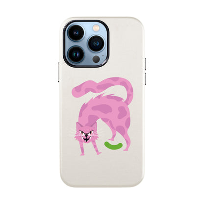 GRUMBLEPAWS-iPhone 13 Pro Max Leather Kılıf