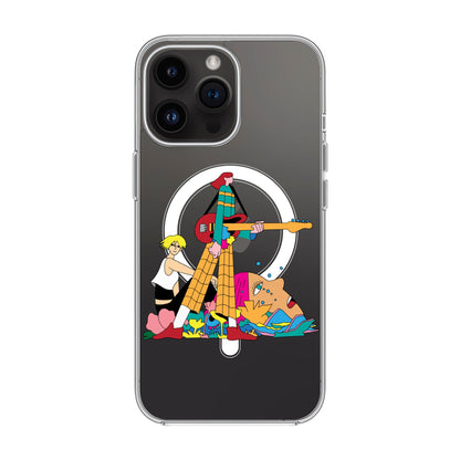 HER BAND-iPhone 14 Pro Max Solid Kılıf MagSafe Özellikli