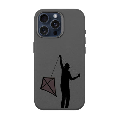 KITE-iPhone 15 Pro Max Leather Premium Kılıf MagSafe Özellikli