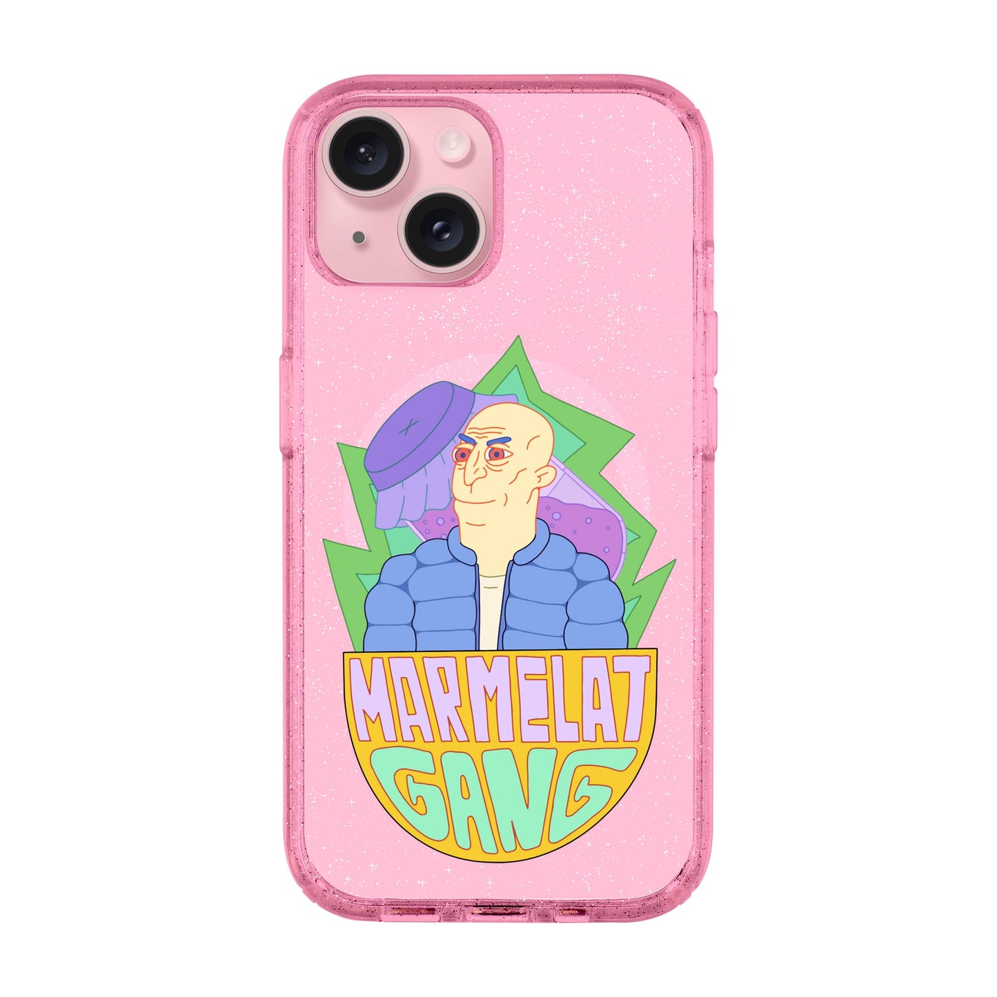 MARMELAT GANG-iPhone 14 Plus Shiny Kılıf MagSafe Özellikli