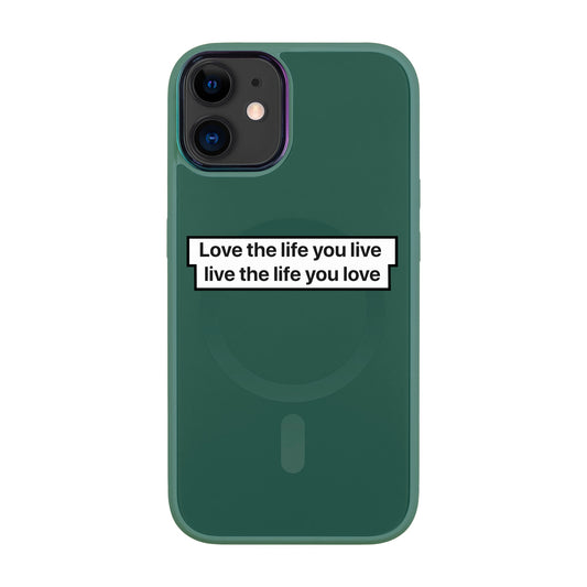 LOVE THE LIFE-Vigor Kılıf MagSafe Özellikli - iPhone 11