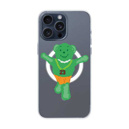 GREEN BEAR-iPhone 15 Pro Max Solid Kılıf MagSafe Özellikli