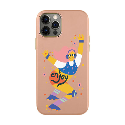 ENJOY-iPhone 12 Pro Max Leather Kılıf