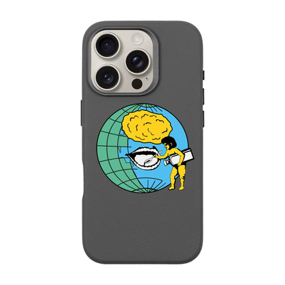CREATIVE-iPhone 16 Pro Leather Premium Kılıf MagSafe Özellikli