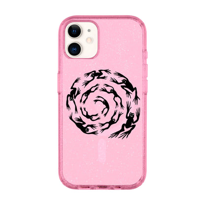 SWIRLING FROGS-Shiny Kılıf MagSafe Özellikli - iPhone 11