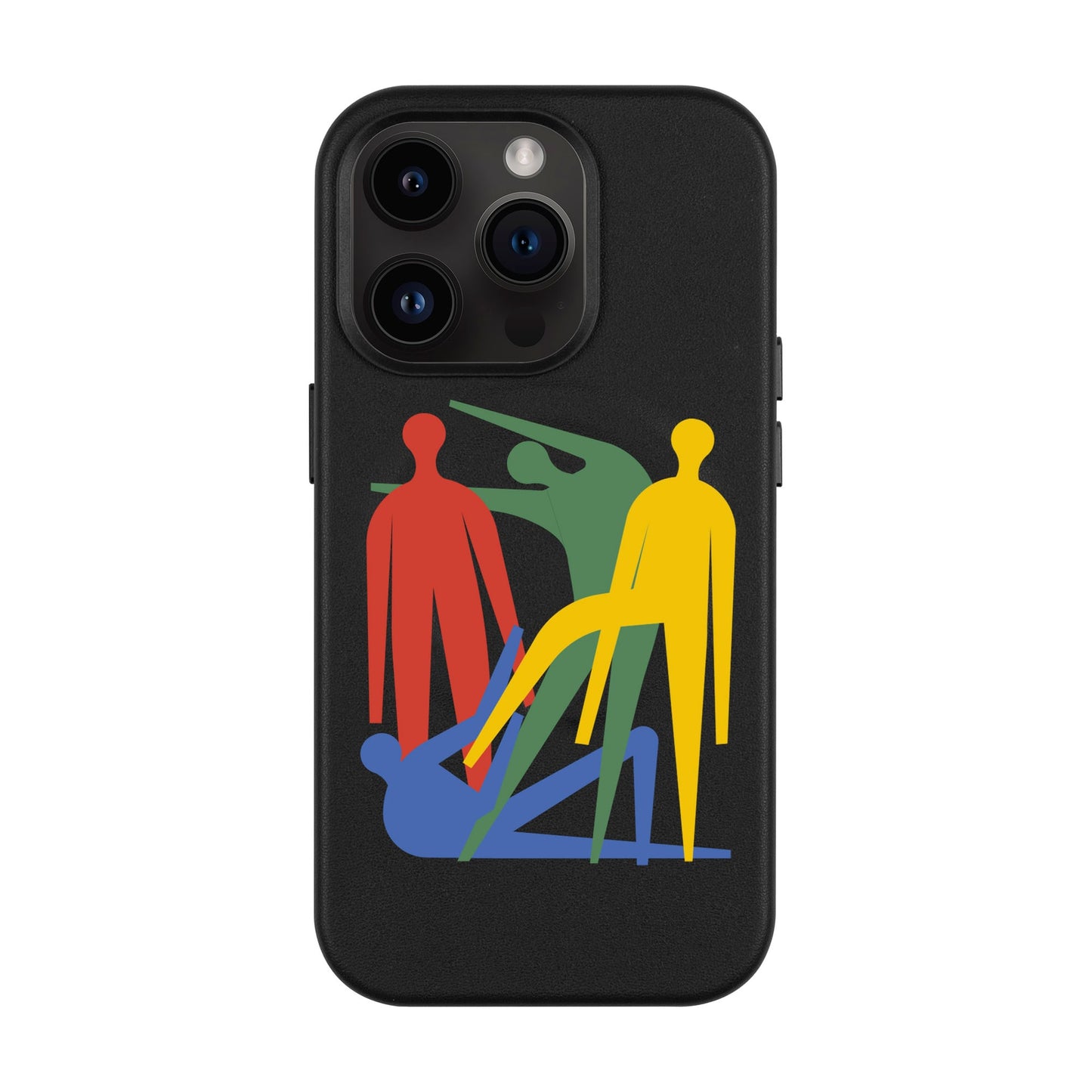 MANBOS-Leather Kılıf MagSafe Özellikli - iPhone 14 Pro