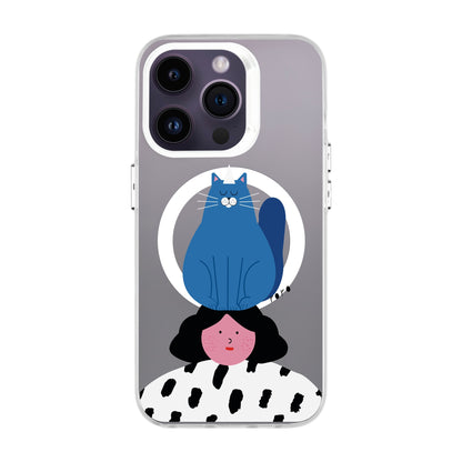 NAUGHTY CAT-iPhone 14 Pro Hold Kılıf MagSafe Özellikli