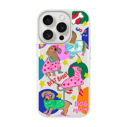 DOG MOM-iPhone 15 Pro Radiant Kılıf MagSafe Özellikli