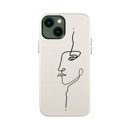 FACE-iPhone 13 Mini Leather Kılıf