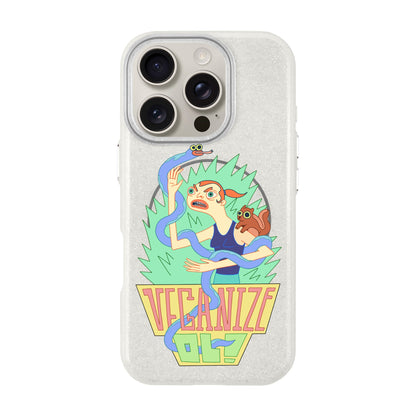 VEGANİZE-iPhone 16 Pro Radiant Kılıf MagSafe Özellikli