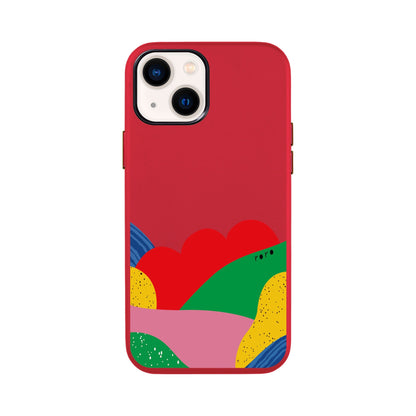 FLAG-iPhone 13 Mini Leather Kılıf