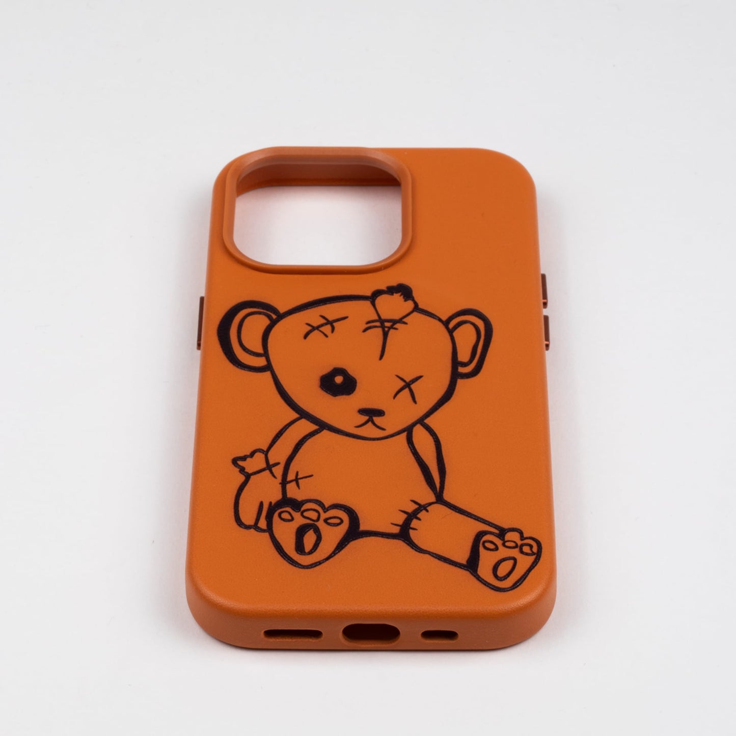 BABY BEAR-Leather Kılıf MagSafe Özellikli - iPhone 14 Pro