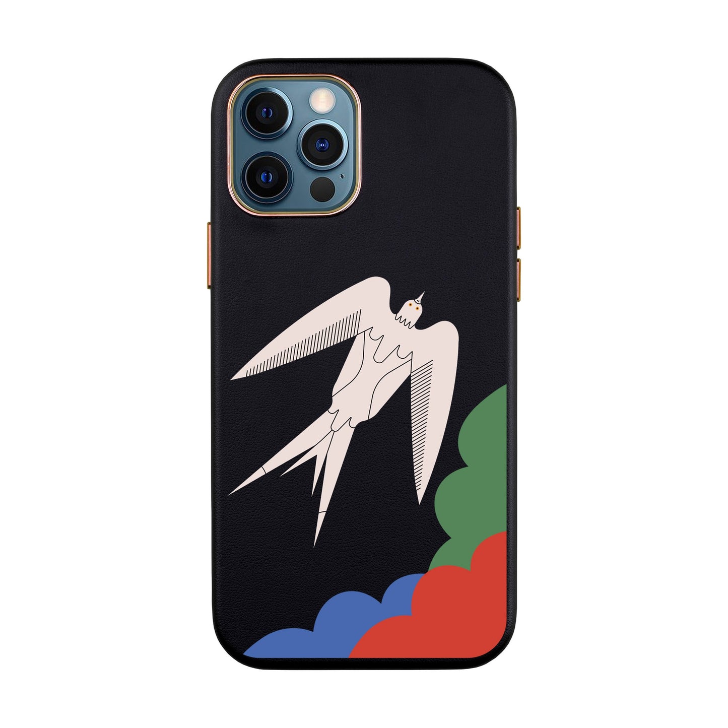 L’OISEAU LIBRE-iPhone XR Leather Kılıf