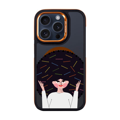 TANGLES OF HAPPINESS-Dark Kılıf MagSafe Özellikli - iPhone 15 Pro