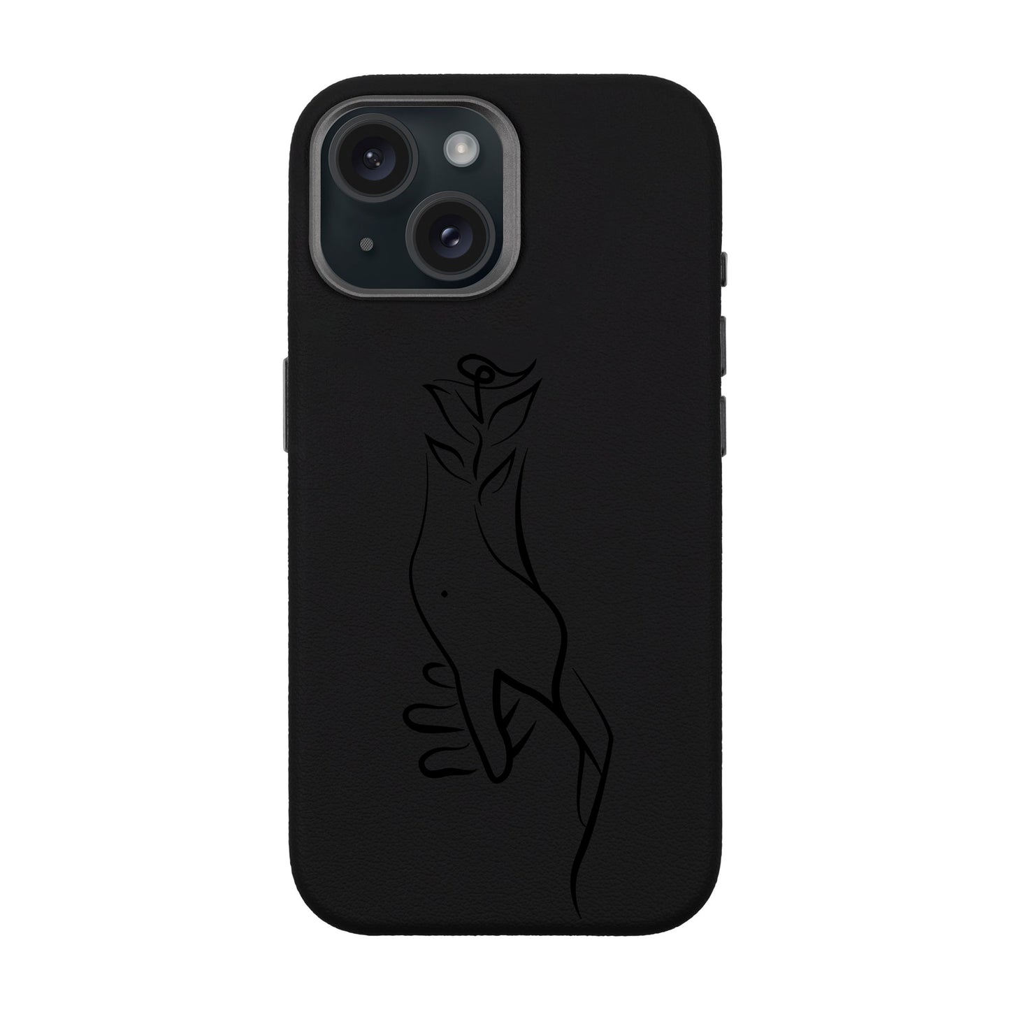 TOUCH-iPhone 15 Leather Premium Kılıf MagSafe Özellikli