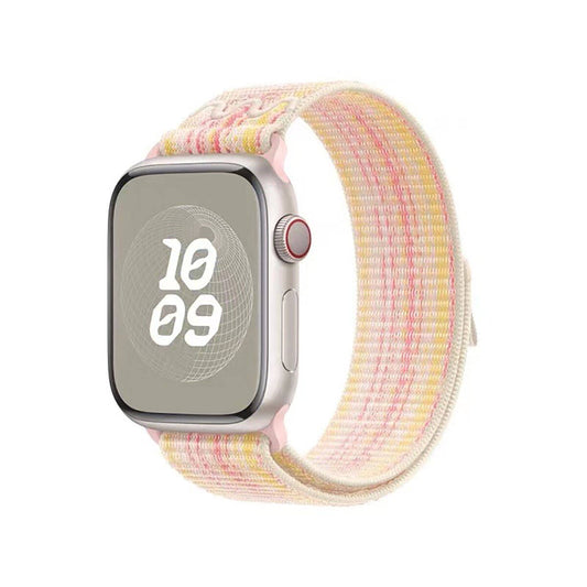 Apple Watch Sewing Kordon-Pembe
