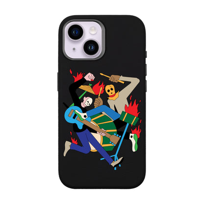 MONSTER MASH-iPhone 13 Leather Premium Kılıf MagSafe Özellikli